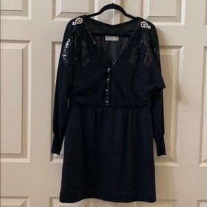 Black Dress with sequins